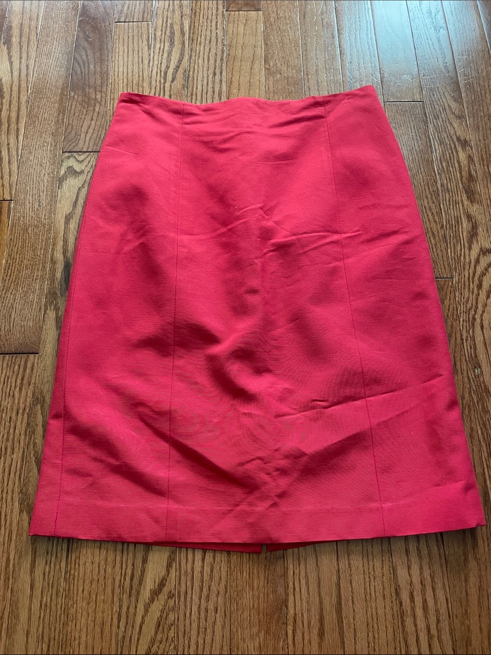 Teri Jon Red Pencil Skirt Women’s Sz 8